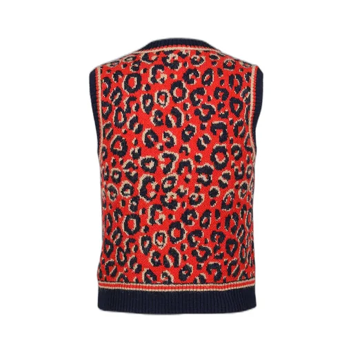 Wb Knit Vest / Nvy Bei