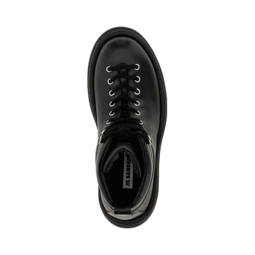 Jil Sander Lace-Up Ankle Boots