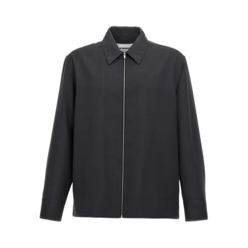 Jil Sander Zipped Straight Hem Jacket