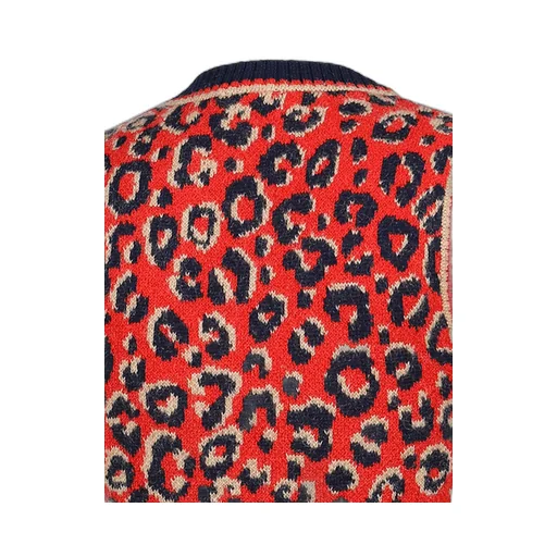 Wb Knit Vest / Nvy Bei