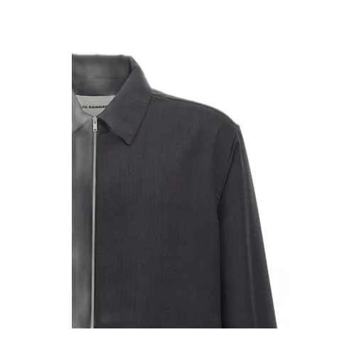 Jil Sander Zipped Straight Hem Jacket