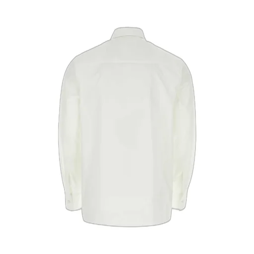 Jil Sander Long-Sleeved Straight Hem Shirt