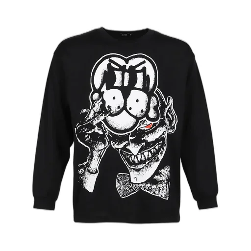 Mask Ls Tee / Black
