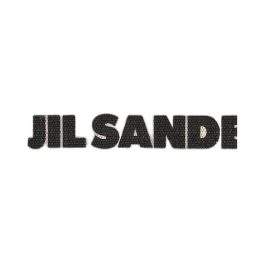 Jil Sander Logo Printed Large Tote Bag