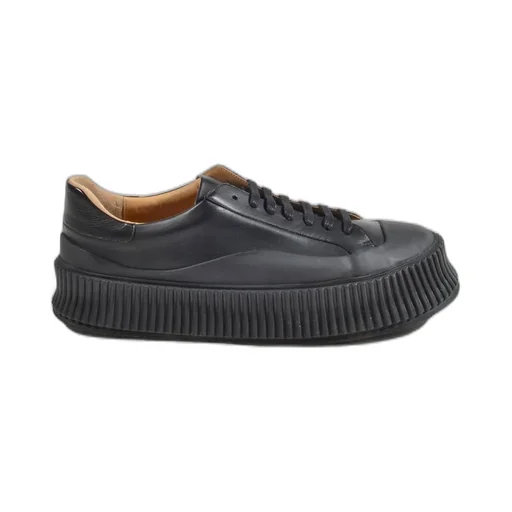 Jil Sander Round-Toe Low-Top Sneakers