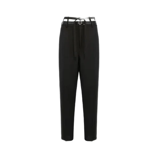 Jil Sander Belted Strap Pants