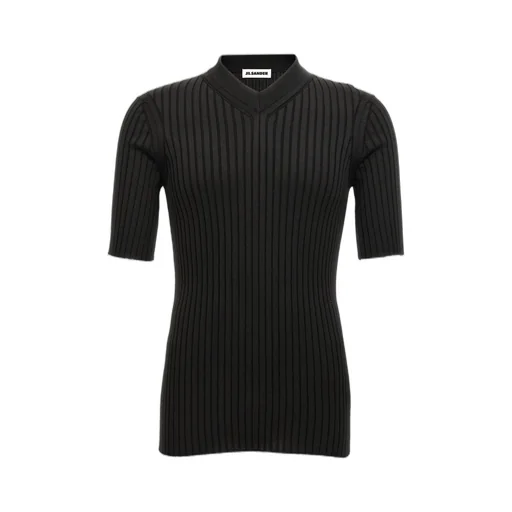 Jil Sander V-Neck Knitted Top