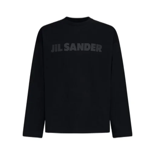 Jil Sander Logo Printed Crewneck T-Shirt