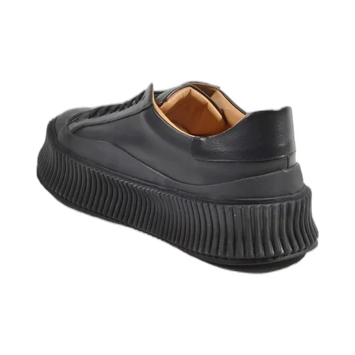 Jil Sander Round-Toe Low-Top Sneakers