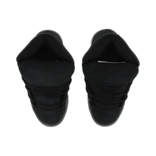 Suede Mid Vamp Sneakers / Black