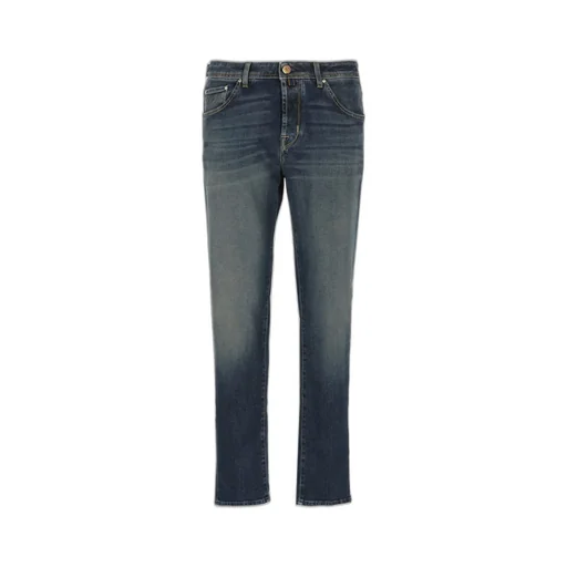 Jacob Cohen Scott Cropped Stretch Jeans