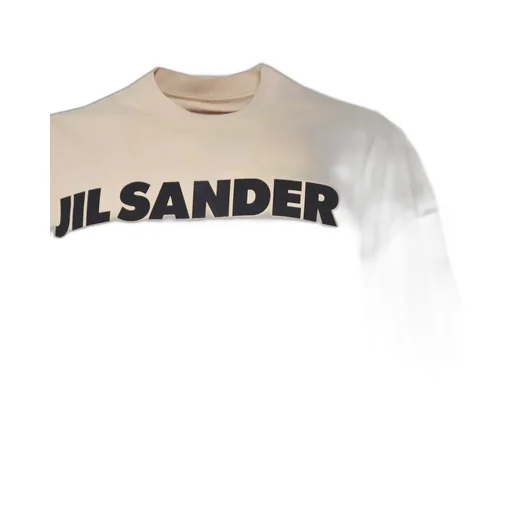 Jil Sander Logo Printed Long-Sleeved T-Shirt