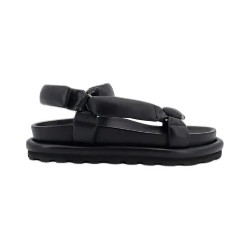 Jil Sander Ankle Strap Padded Sandals