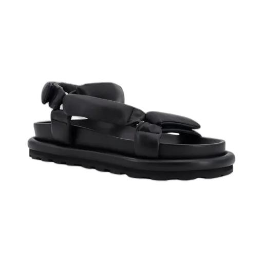 Jil Sander Ankle Strap Padded Sandals