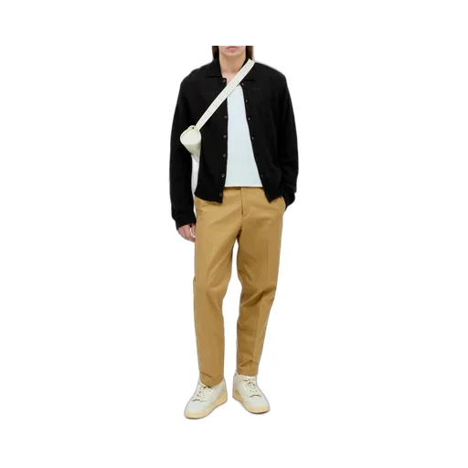 Jil Sander Gabardine Tapered Slim-Cut Trousers