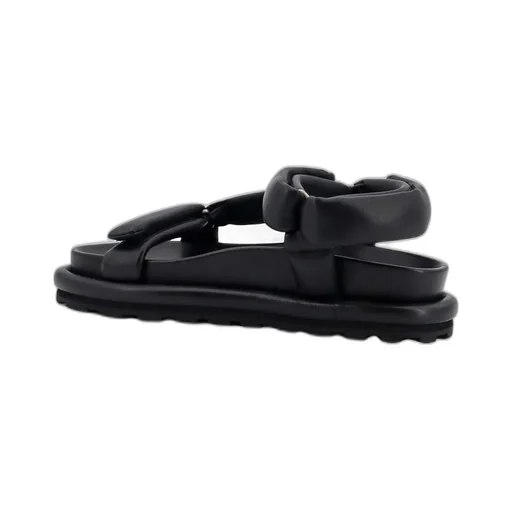 Jil Sander Ankle Strap Padded Sandals