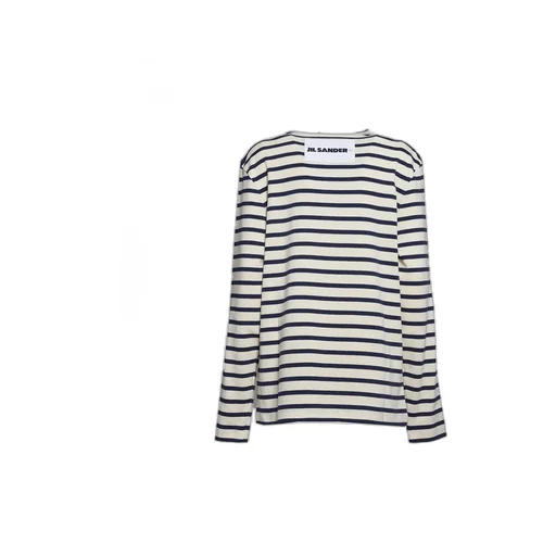 Jil Sander+ Striped Crewneck Sweatshirt