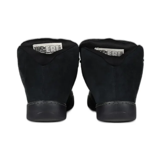 Suede Mid Vamp Sneakers / Black