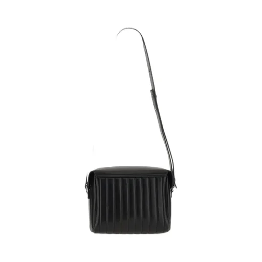Jil Sander Logo Debossed Shoulder Bag