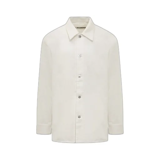 Jil Sander	Buttoned Long-Sleeved Denim Shirt