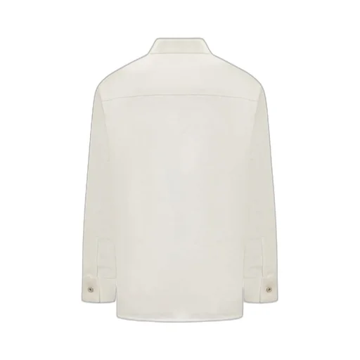 Jil Sander	Buttoned Long-Sleeved Denim Shirt