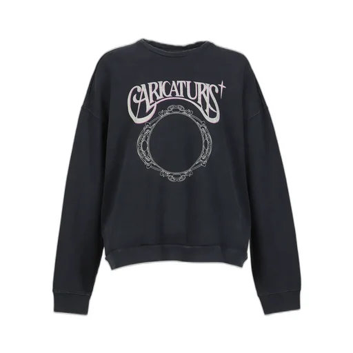 Caricaturist Crewneck / Black