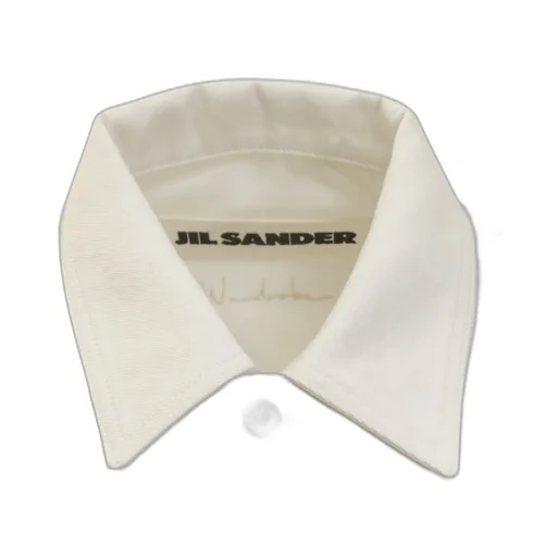 Jil Sander	Buttoned Long-Sleeved Denim Shirt