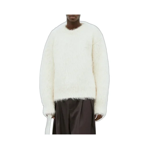 Jil Sander Brushed Crewneck Long-Sleeved Jumper