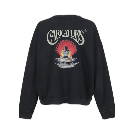 Caricaturist Crewneck / Black