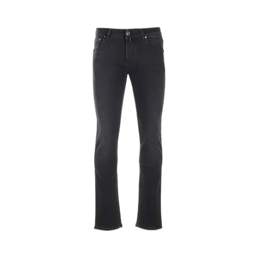 Jacob Cohen Logo Patch Low-Rise Jeans