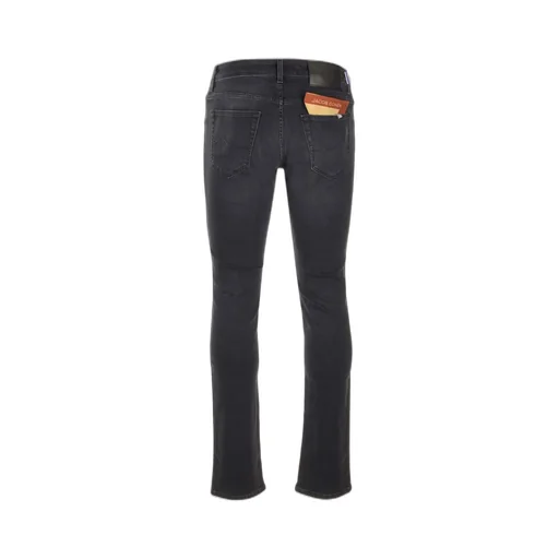 Jacob Cohen Logo Patch Low-Rise Jeans