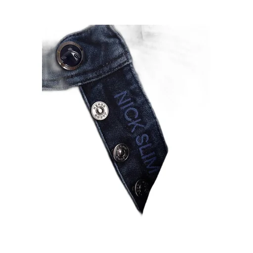 Jacob Cohen Logo-Patch Straight-Leg Slim-Cut Jeans