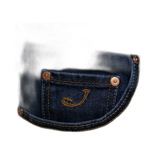 Jacob Cohen Logo-Patch Straight-Cut Jeans