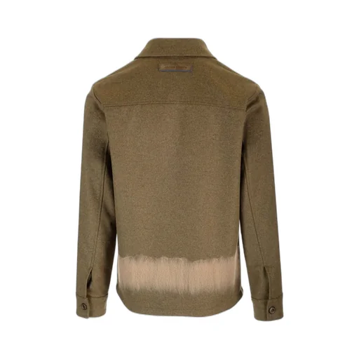 Jacob Cohen Bleached-Effect Straight Hem Shirt
