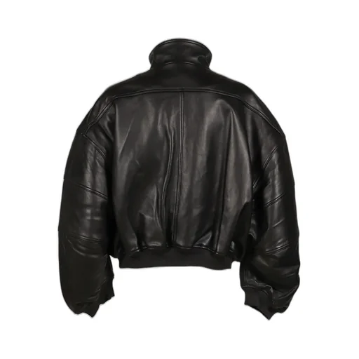 Ruff Rider Leather Jacket / Blk