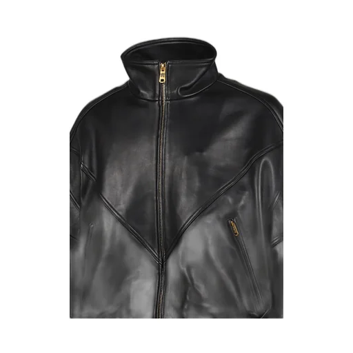 Ruff Rider Leather Jacket / Blk