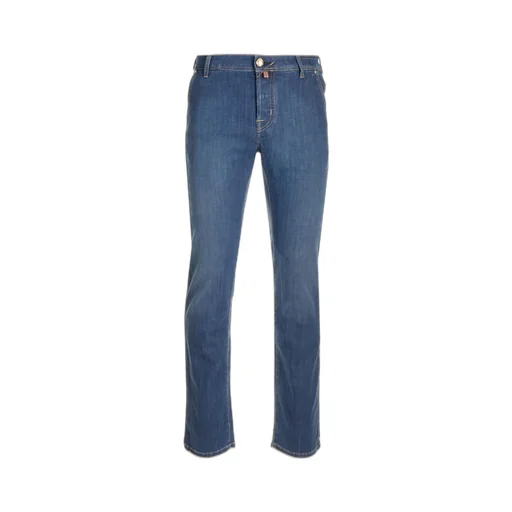 Jacob Cohen Lenny Logo Patch Slim-Cut Jeans