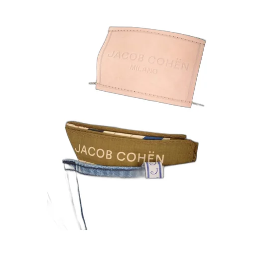Jacob Cohen Logo-Patch Straight-Leg Jeans