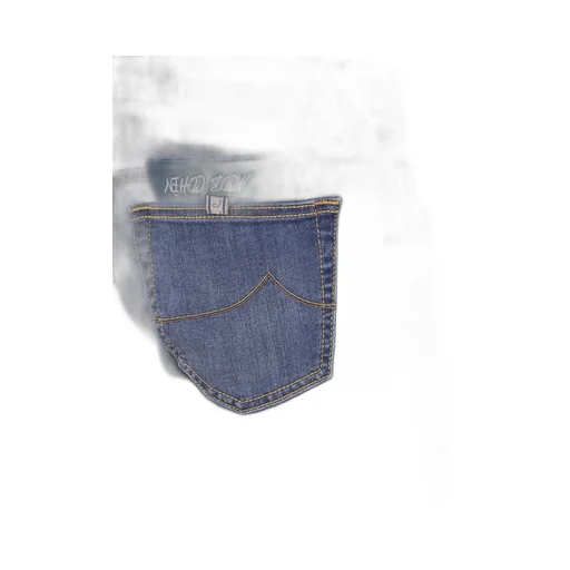 Jacob Cohen Nick Logo Patch Straight-Leg Jeans