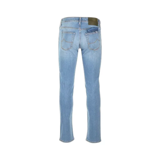 Jacob Cohen Nick Logo Patch Slim-Fit Jeans