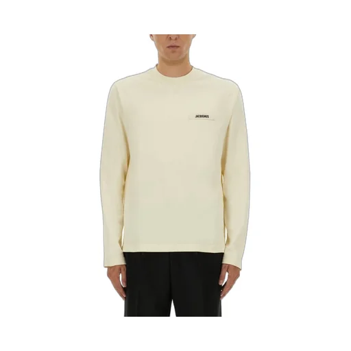 Jacquemus Logo Patch Long Sleeved T-Shirt