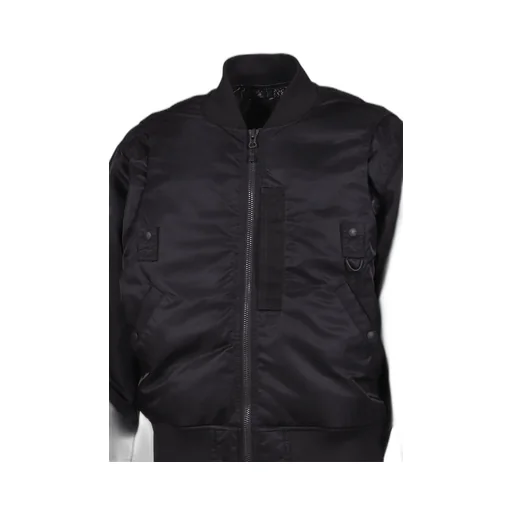 Tech 2Way Ma-1 Down Jacket / Blk