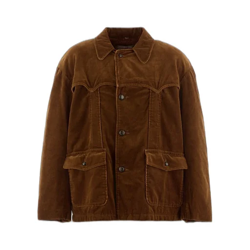 Corduroy Boa Jacket / Brw