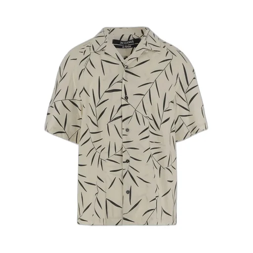 Jacquemus Leaf Printed Short-Sleeved Shirt