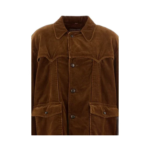 Corduroy Boa Jacket / Brw
