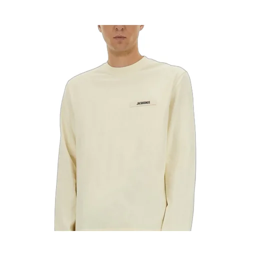 Jacquemus Logo Patch Long Sleeved T-Shirt