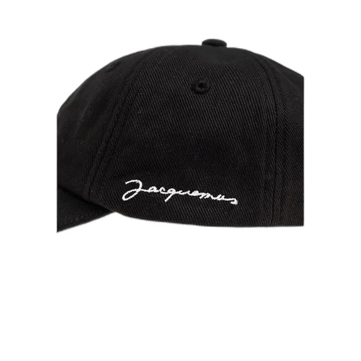 Jacquemus Logo Embroidered Curved Peak Baseball Cap