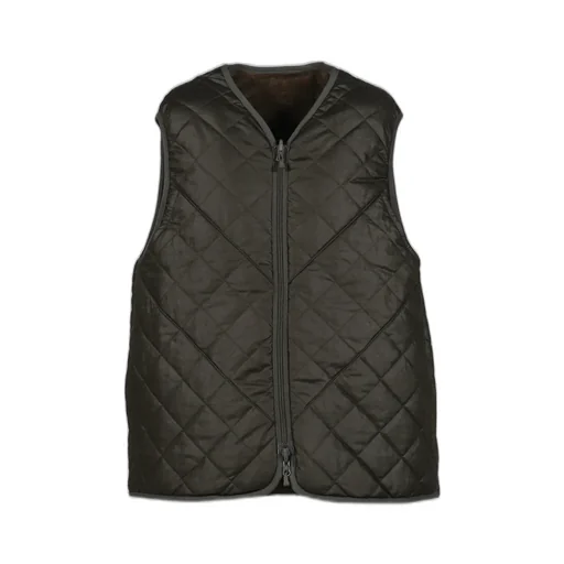 Tech Reversible British Hunter Fur Vest / D.Grn