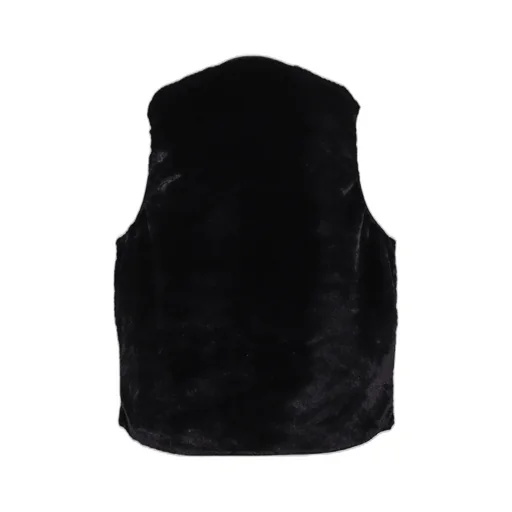 Tech Reversible British Hunter Fur Vest / Blk