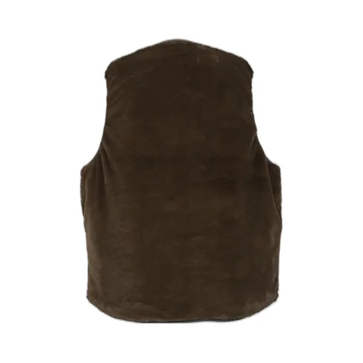 Tech Reversible British Hunter Fur Vest / D.Grn
